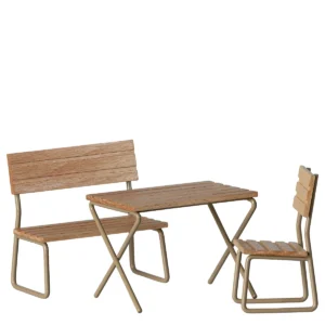 Maileg Garten Set Maus Gartenmöbel Holz 11-5002-00