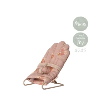 Maileg Babysitter Babywippe rosa Maus Kaninchen Hase My 11-5407-00 2025
