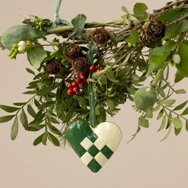 Maileg Ornament Herz grün Weihnachten Baumschmuck 14-4503-01