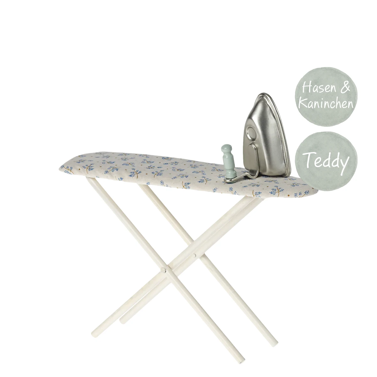Maileg Bügeleisen Bügelbrett Hasen Kaninchen Teddy 11-2111-00