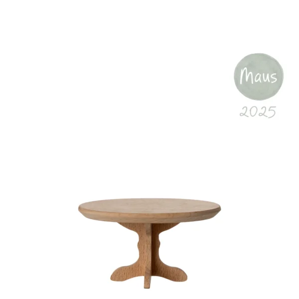 Maileg Couchtisch Maus oval Holz Natur 11-5006-00