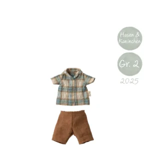 Maileg Shirt Shorts Hasen Kaninchen Größe 2