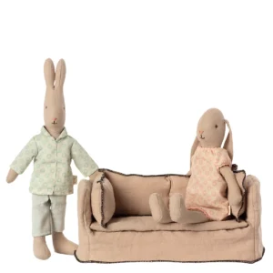 Maileg Miniatur Sofa Couch beige Hasen Kaninchen Teddy 11-1306-00