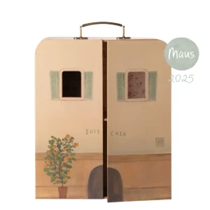 Maileg Suitcasa tragbares Haus Mäuse Klapphaus Maus 11-5205-00