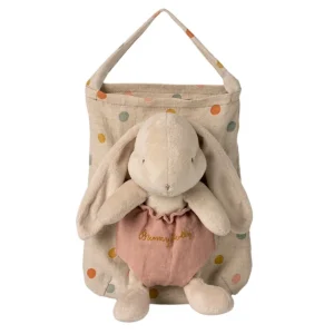 Maileg Hase Kaninchen in Tasche Stofftier Bunny Holly 16-1992-00
