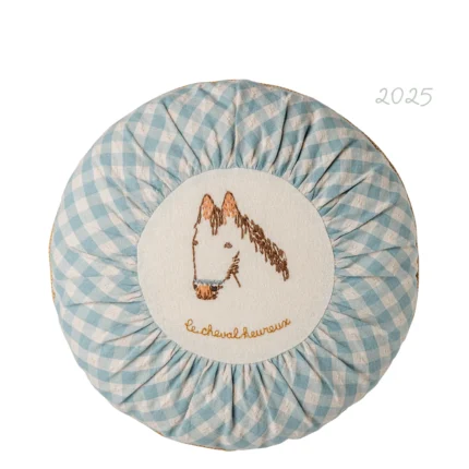 Maileg Kissen Pony Blau Stickerei 19-5521-00
