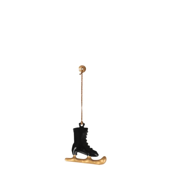 Maileg Ornament Schlittschuh Metall Weihnachten schwarz 14-1513-00
