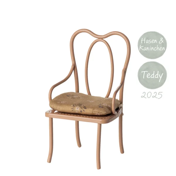 Maileg Vintage Stuhl Mini dunkles Powder 11-5126-00