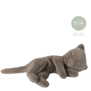 Maileg schlafendes Kätzchen grau