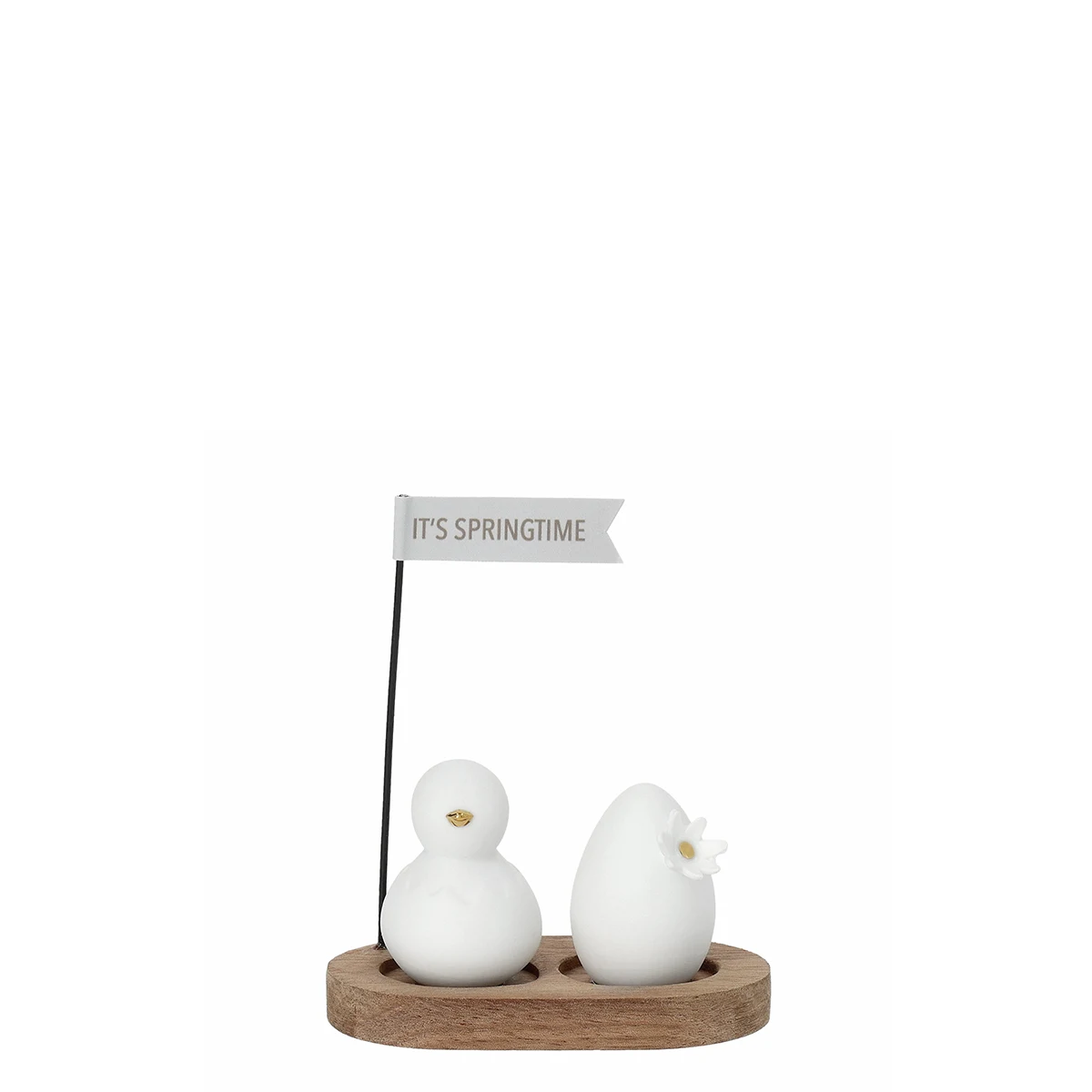 Räder Küken Osterei Holz Frühlingsgruss Springtime Osterdekoration