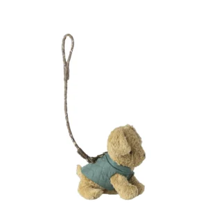 Alternative view of Maileg Haustierhalsband und Leine - Dunkle Minze