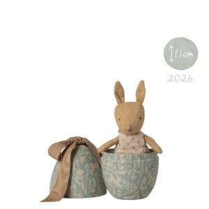 Maileg Osterei Mikro Kaninchen Klein Dusty Blue 18-6201-00