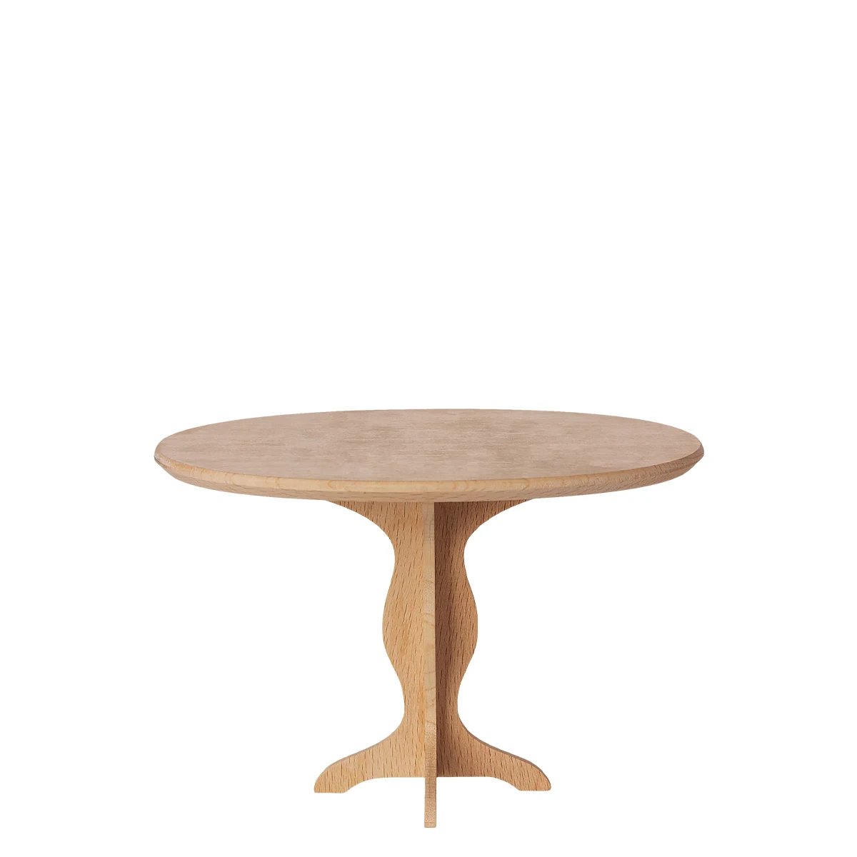 Maileg Ovaler Tisch Holz Natur Mini 11-5009-00