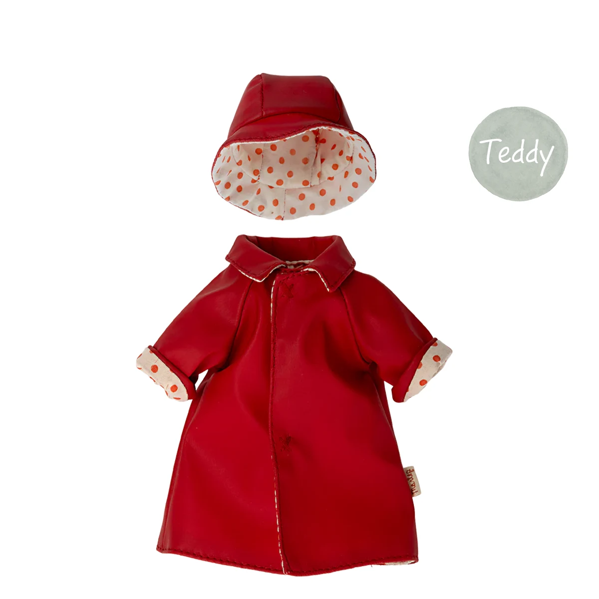 Maileg Regenmantel Teddy Mama rot 16-2821-00
