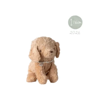 Maileg Welpe sitzend klein Dusty Powder 16-6911-00