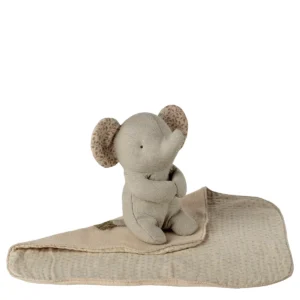 Maileg Elefant mit Schmusedecke Geschenk Geburt 16-6971-00