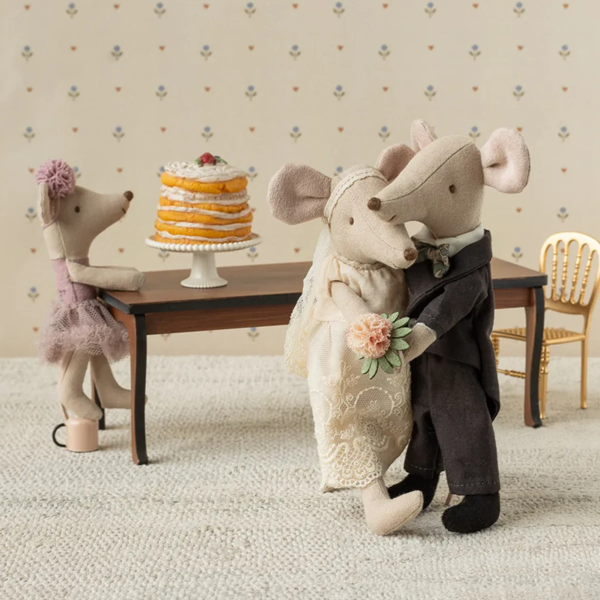Maileg Hochzeitsmäuse Paar in Box - Mama und Papa – Bild 2