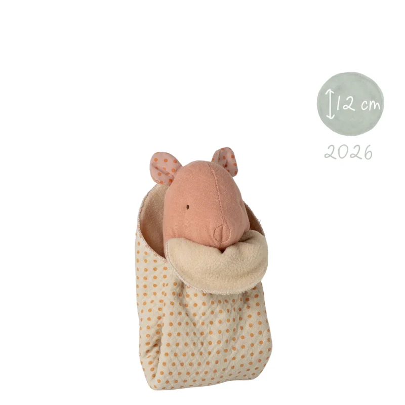 Maileg Schwein Baby Mini in Tuch 16-6973-00