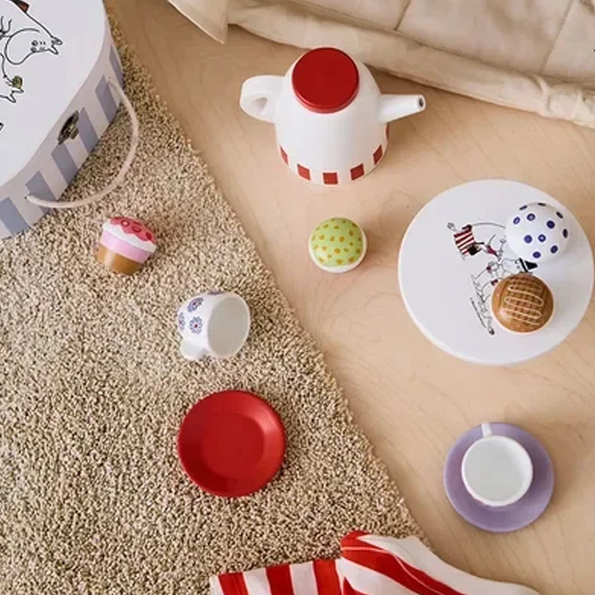 Kids Concept Mumin Kaffeeservice Holz Spielzeug 1000988